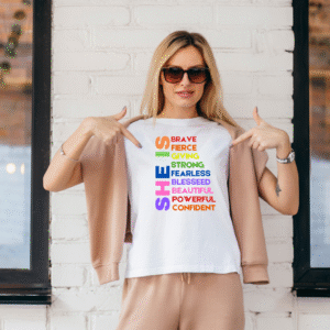 SHE IS" Empowerment Tee
