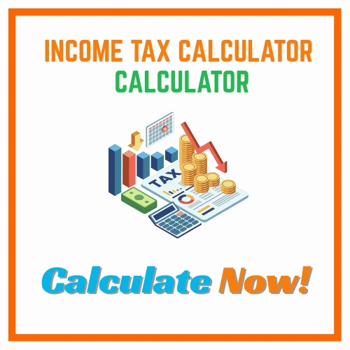 Screenshot of income tax calculator showing tax inputs and accurate results online