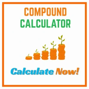 Free compound interest calculator showing how money grows faster with compounding interest and regular investment contributions.