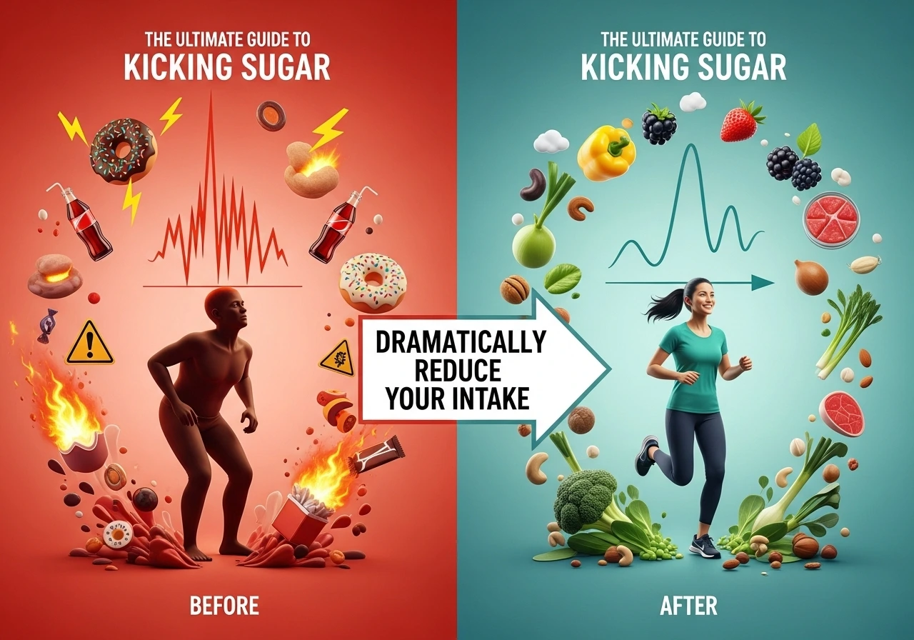 Educational diagram explaining insulin resistance mechanism, showing how cells become resistant to insulin and glucose buildup in bloodstream occurs."