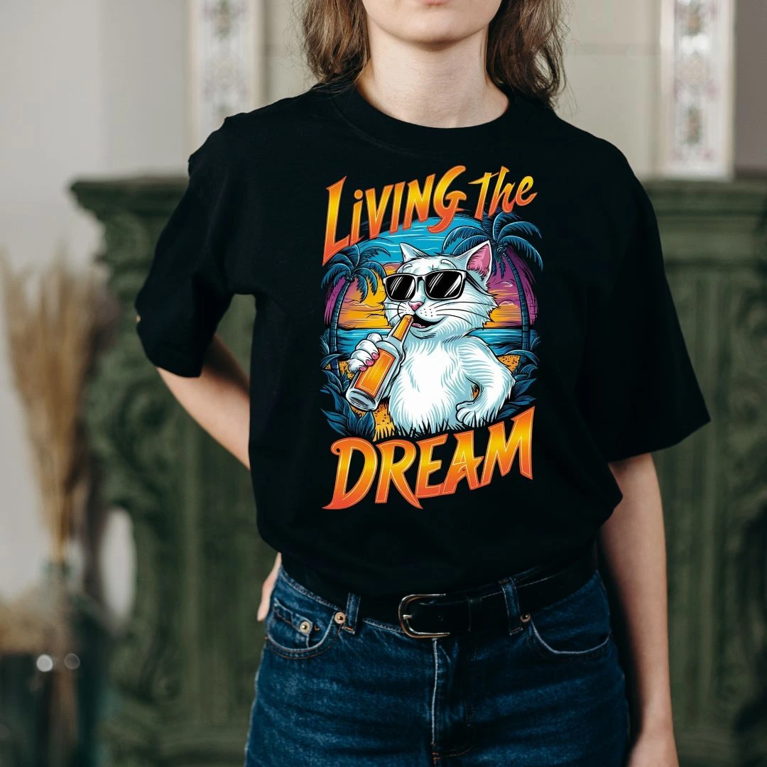 Living the Dream Unisex T-Shirt - Image 3