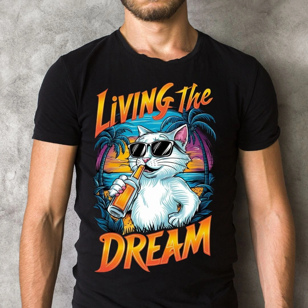 Living the Dream Unisex T-Shirt - Image 2