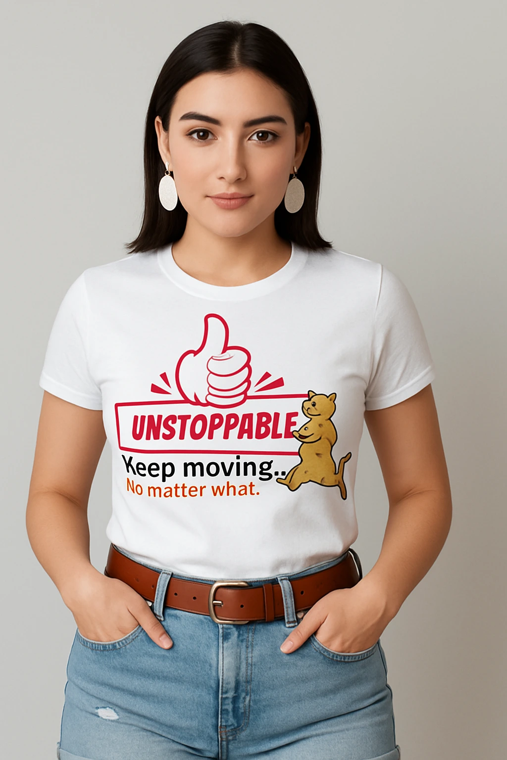 The Unstoppable Mindset Premium Tee - Image 2